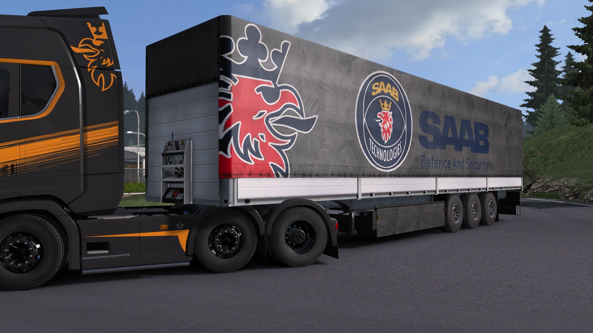 Saab Technologies Trailer by l1zzy