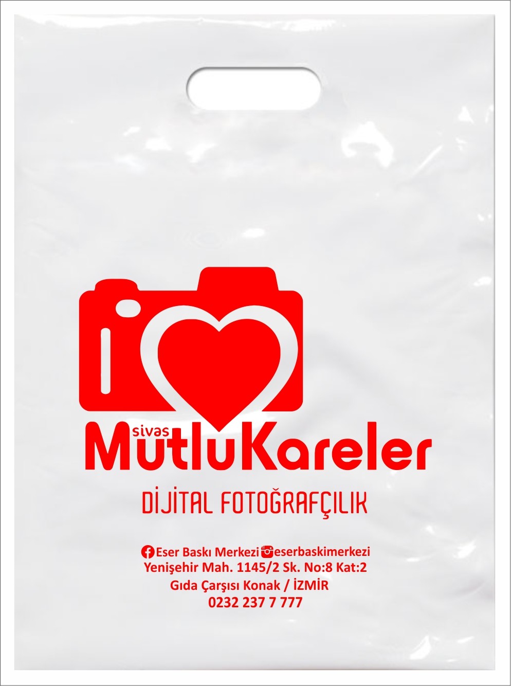 Fotoğraf Baskılı Poşet