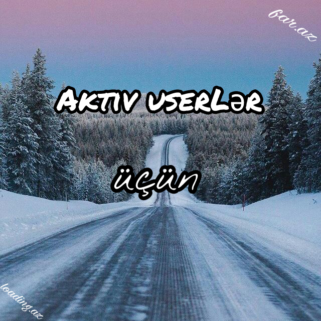 Aktiv userlər üçün - Take.Az