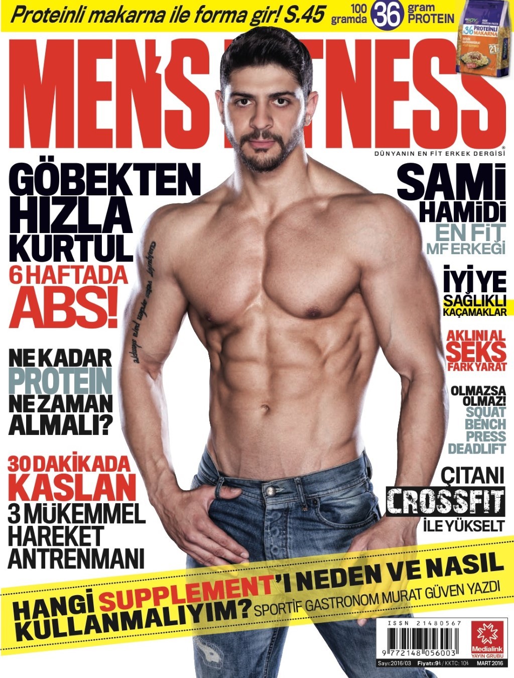 Men’s Fitness Mart 2016 PDF Dergi İndir
