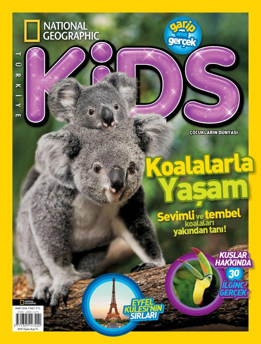 National Geographic Kids Mart 2016 PDF Dergi indir