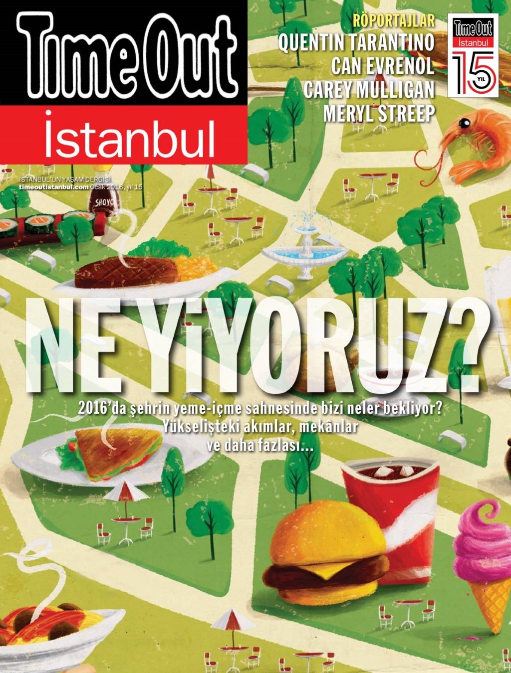 Time Out İstanbul Ocak E-dergi indir Sandalca.com