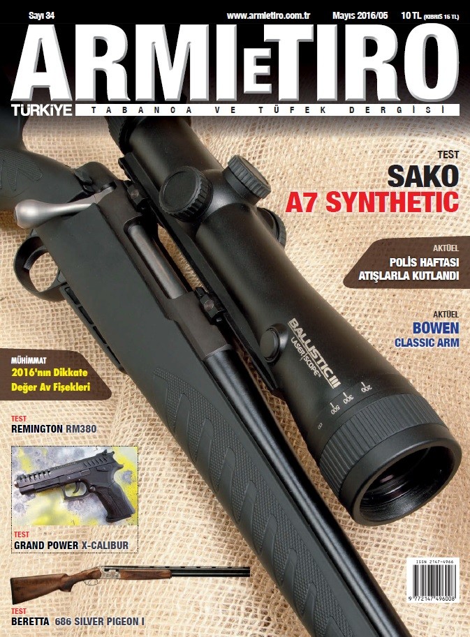 Armi e Tiro Mayıs 2016 PDF Dergi indir