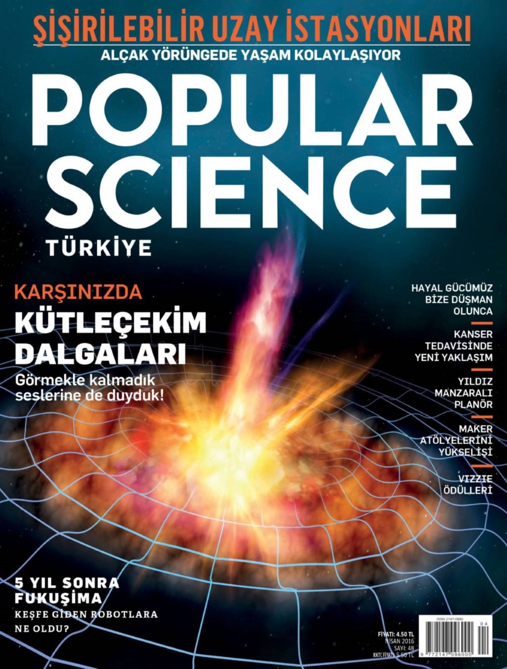 Popular Science Nisan 2016 PDF Dergi indir