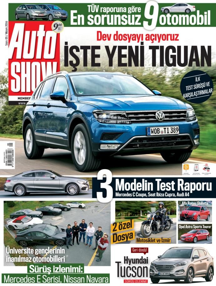 Auto Show Mayıs 2016 PDF Dergi indir