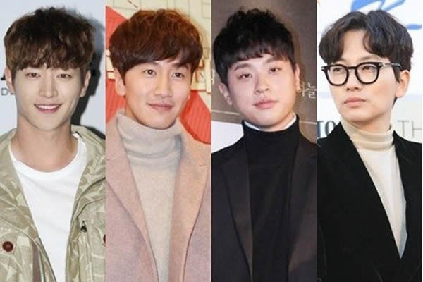 Seo Kang-Joon, Lee Kwang-Soo, Park Jung-Min ve Lee Dong-Hwi “Entourage” Dizisinin Kadrosunda