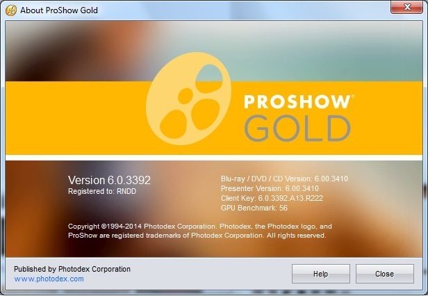 Proshow Gold 2.5 Key