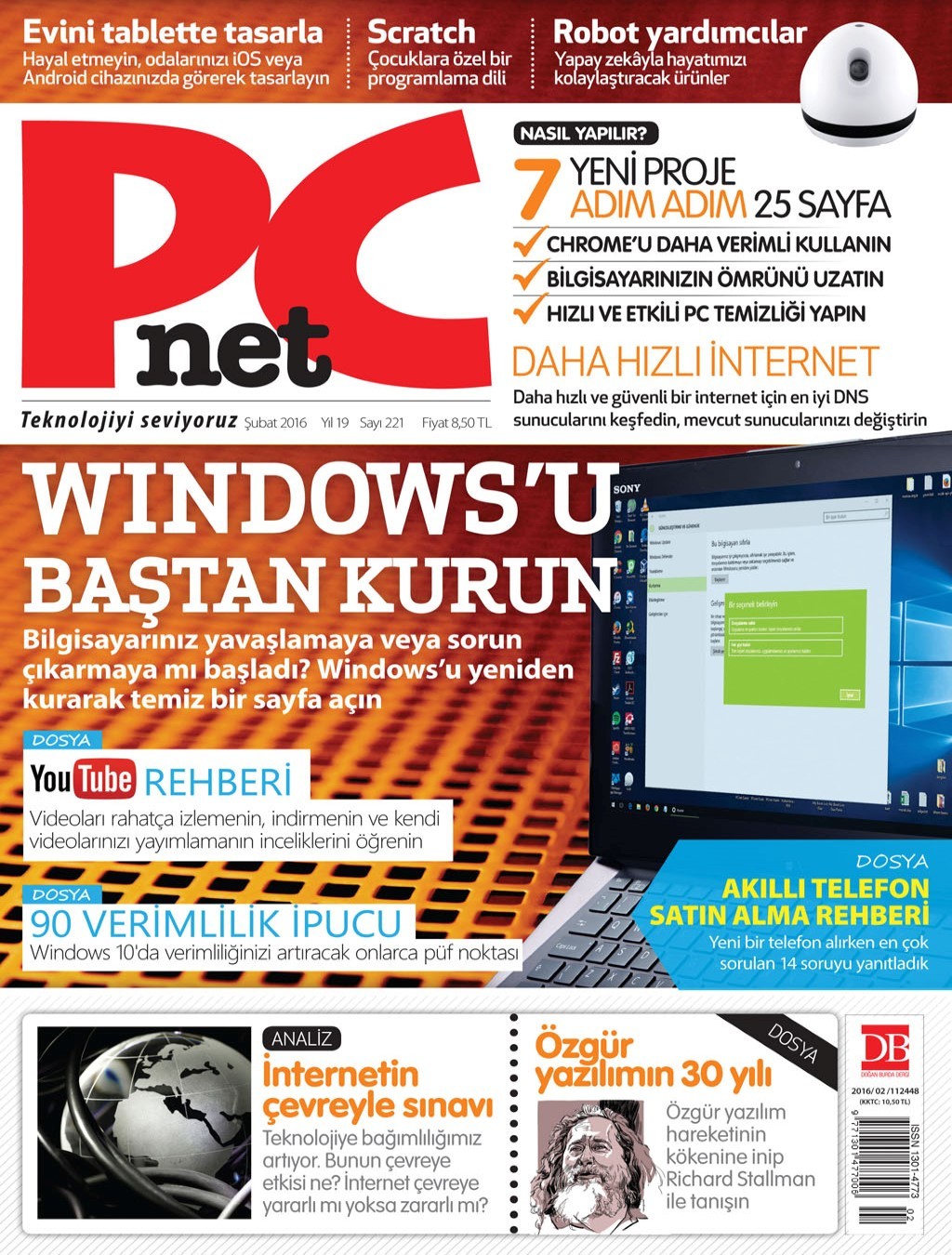 PCNet Şubat 2016 PDF Dergi indir