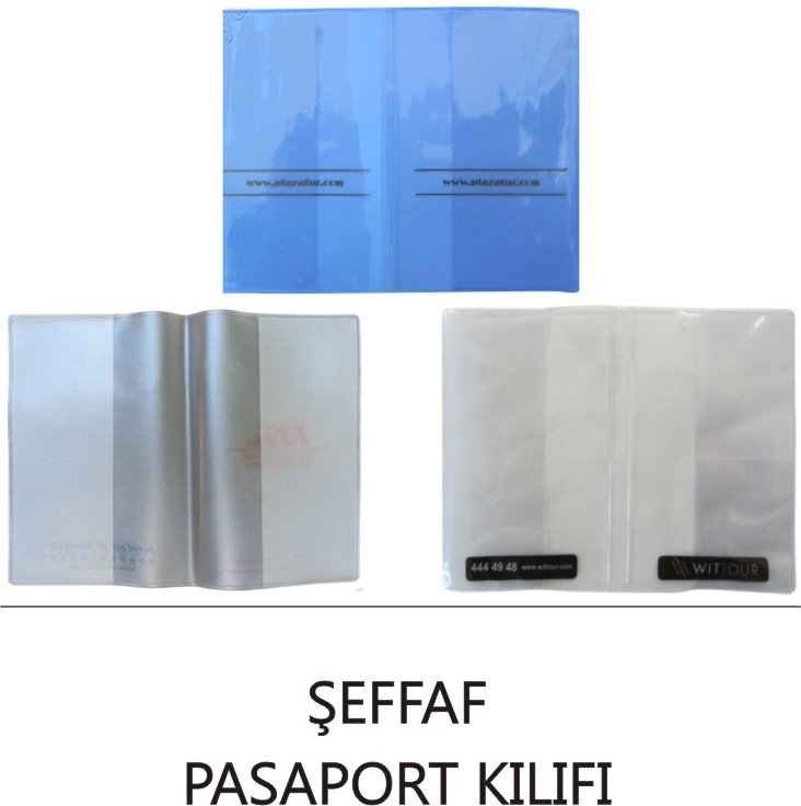 Şeffaf Pasaport Kılıfı