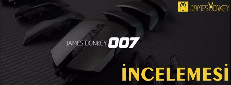 James Donkey 007 İNCELEMESİ ' Özelleştirilebilir Oyuncu Faresi '