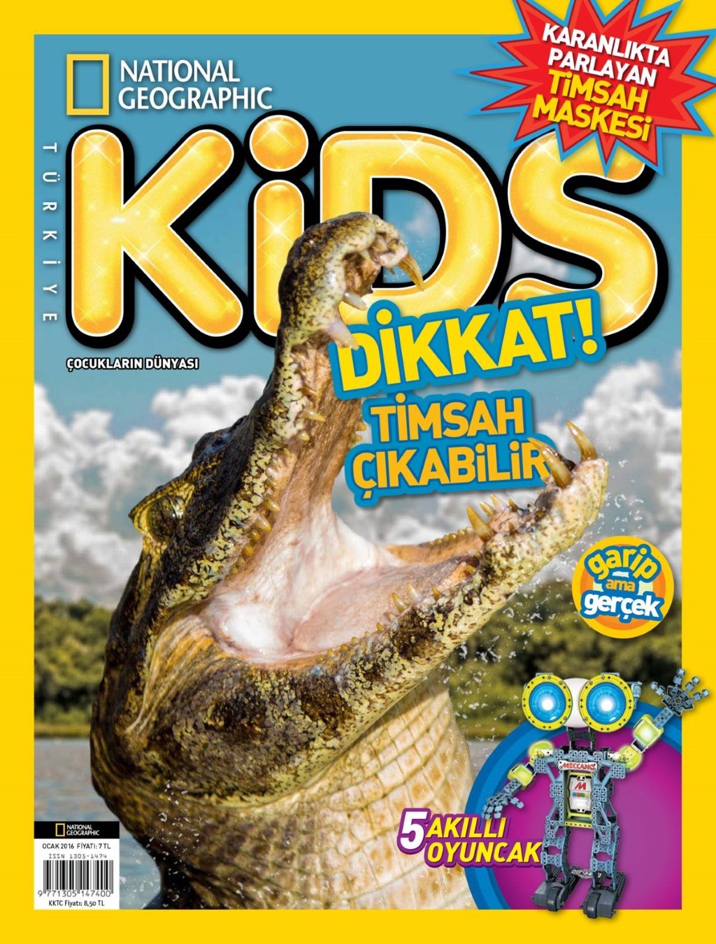 National Geographic Kids Ocak 2016 PDF Dergi indir