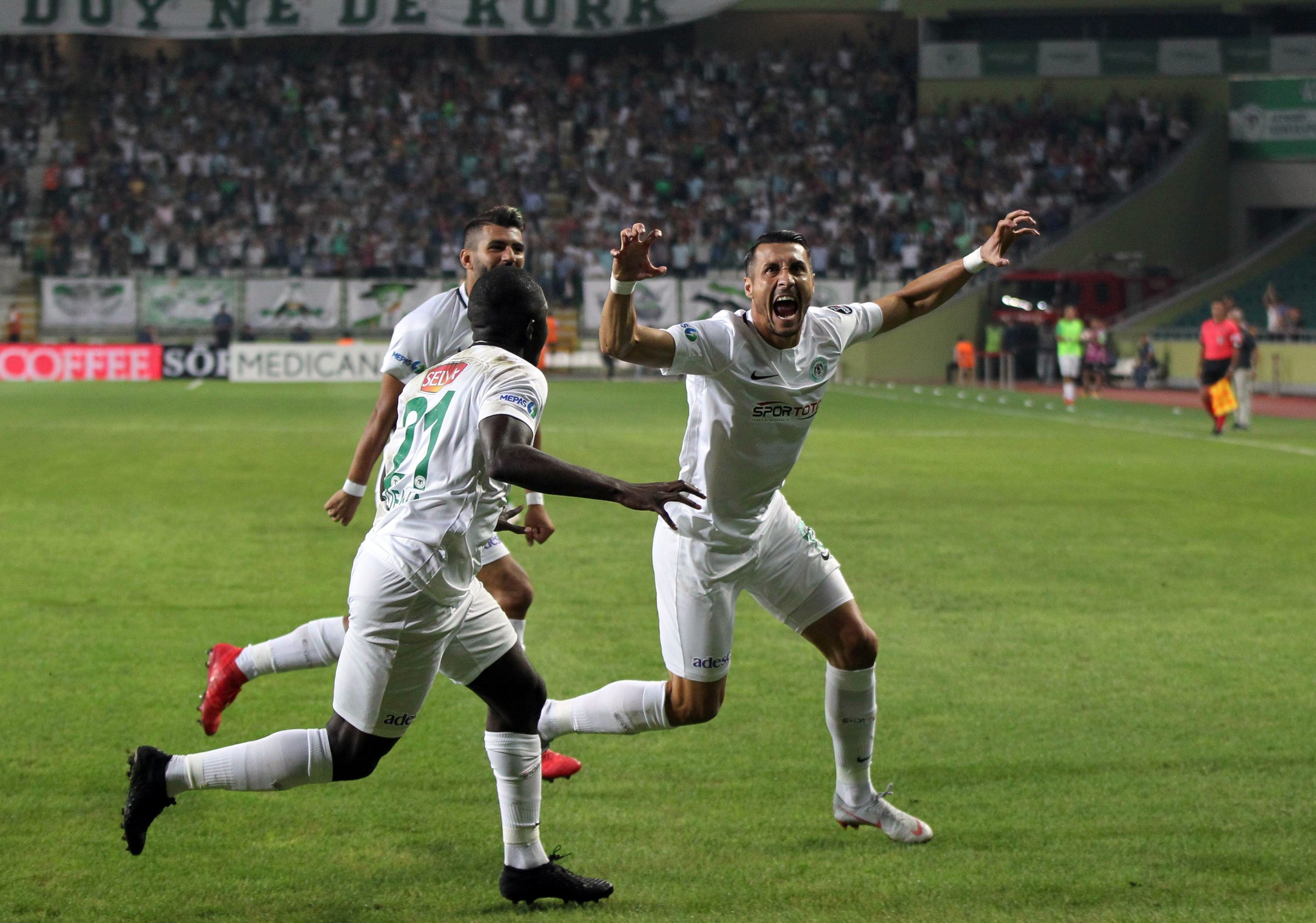 Konyaspor: 1 - Bursaspor: 1 (Maç sonucu)