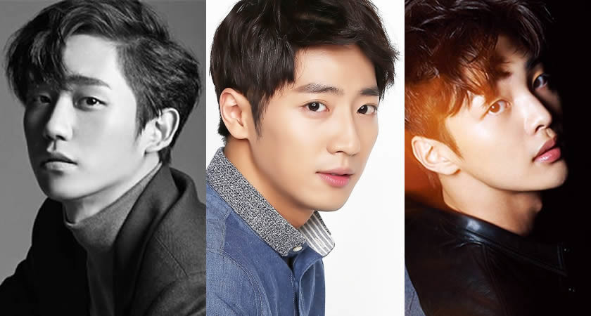 Jung Hae-In, Lee Sang-Yeob ve Kim Min-Jae “While You Were Sleeping” Kadrosunda