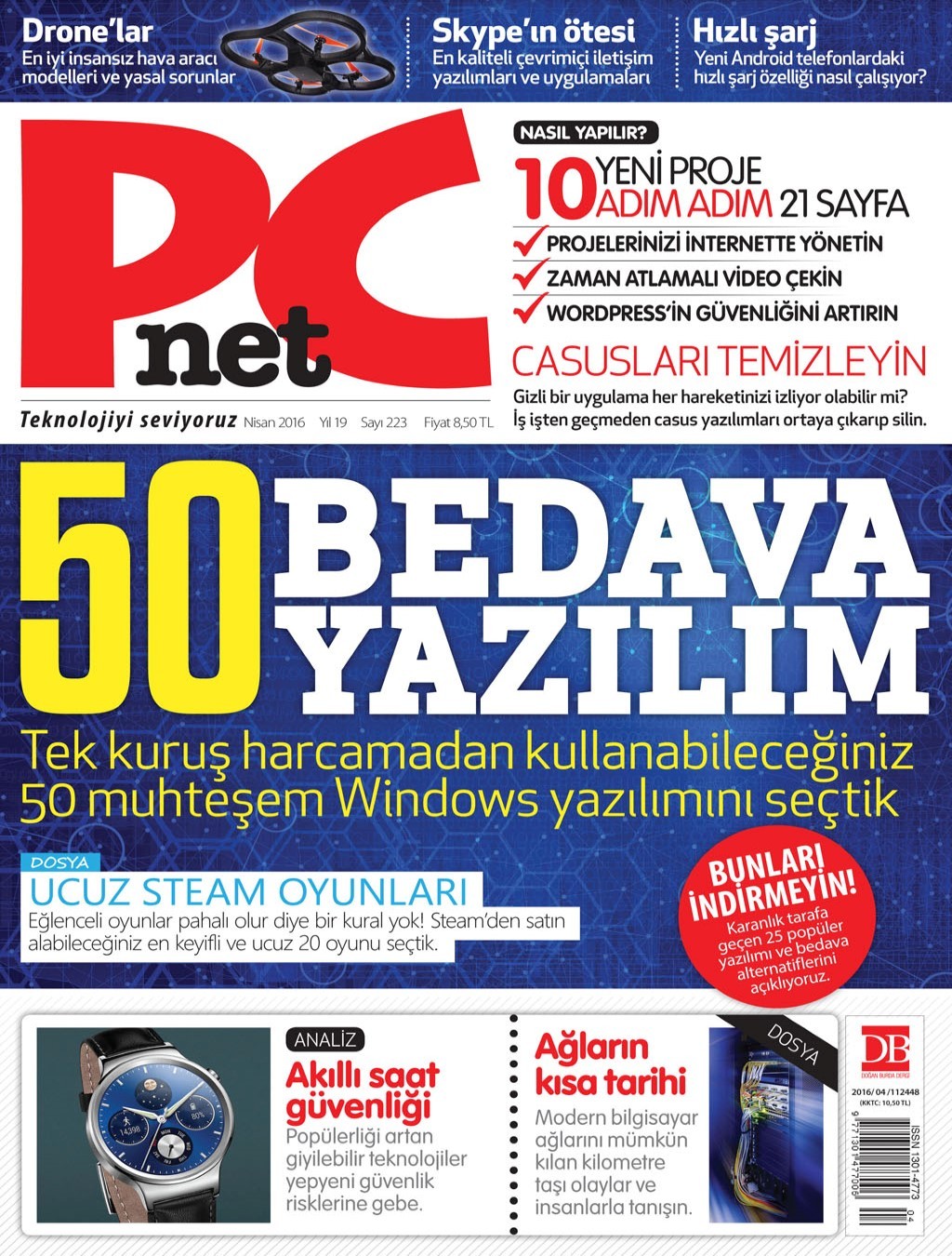PcNet Nisan E-dergi indir Sandalca.com