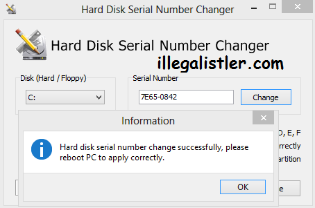 How To Change Volume Serial Number Of Hard Drive