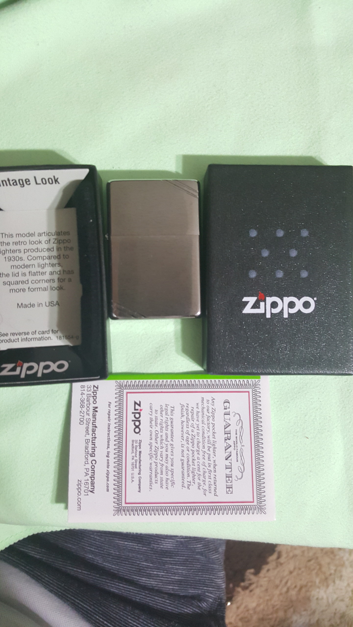 Sıfır zippo çakmaklar