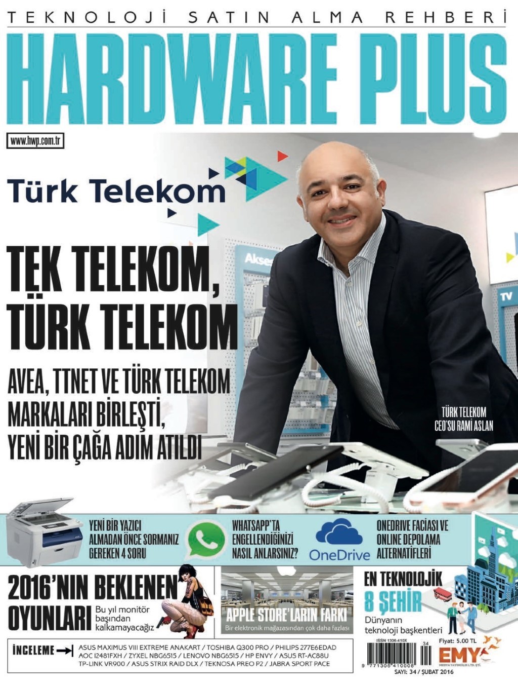 Hardware Plus Şubat 2016 PDF Dergi İndir