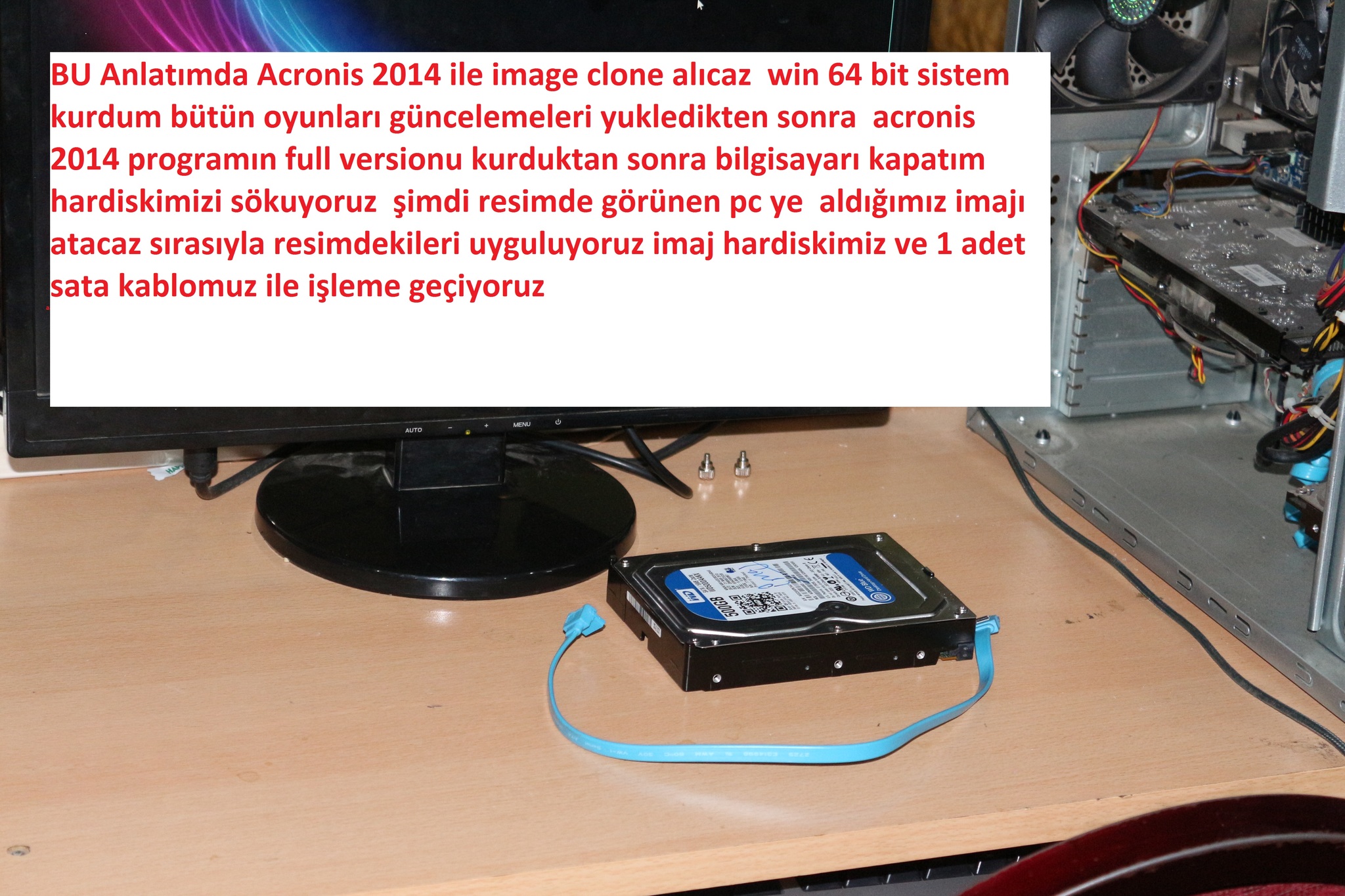 Acronis True Image 2014 Resimli Anlatim Turkiye Nin Internet Cafecilere Ozel 1 Numarali Sitesi