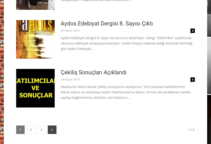 Normal Pagination