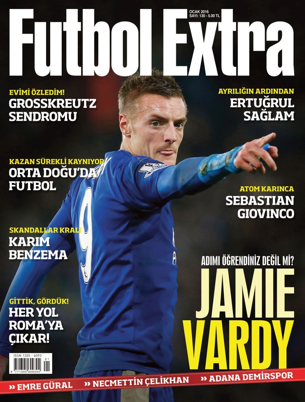 Futbol Extra Ocak 2016 PDF Dergi İndir