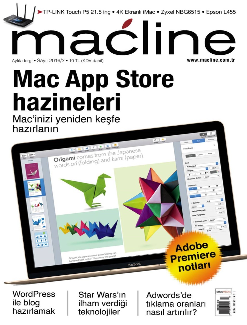Macline Şubat 2016 PDF Dergi İndir