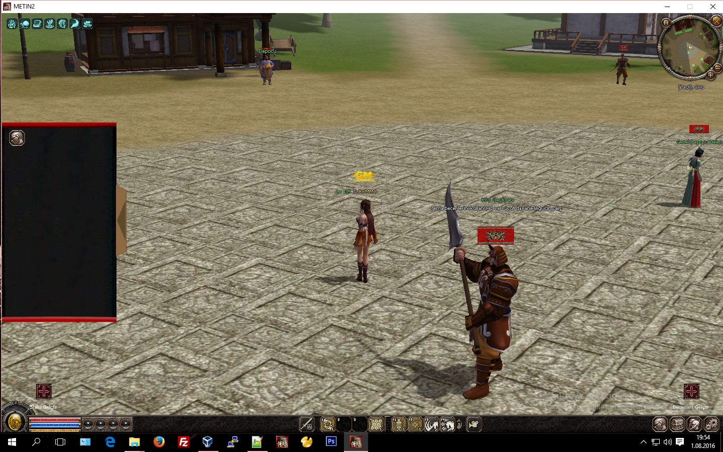 Metin2 [Python]yan Panel System preview