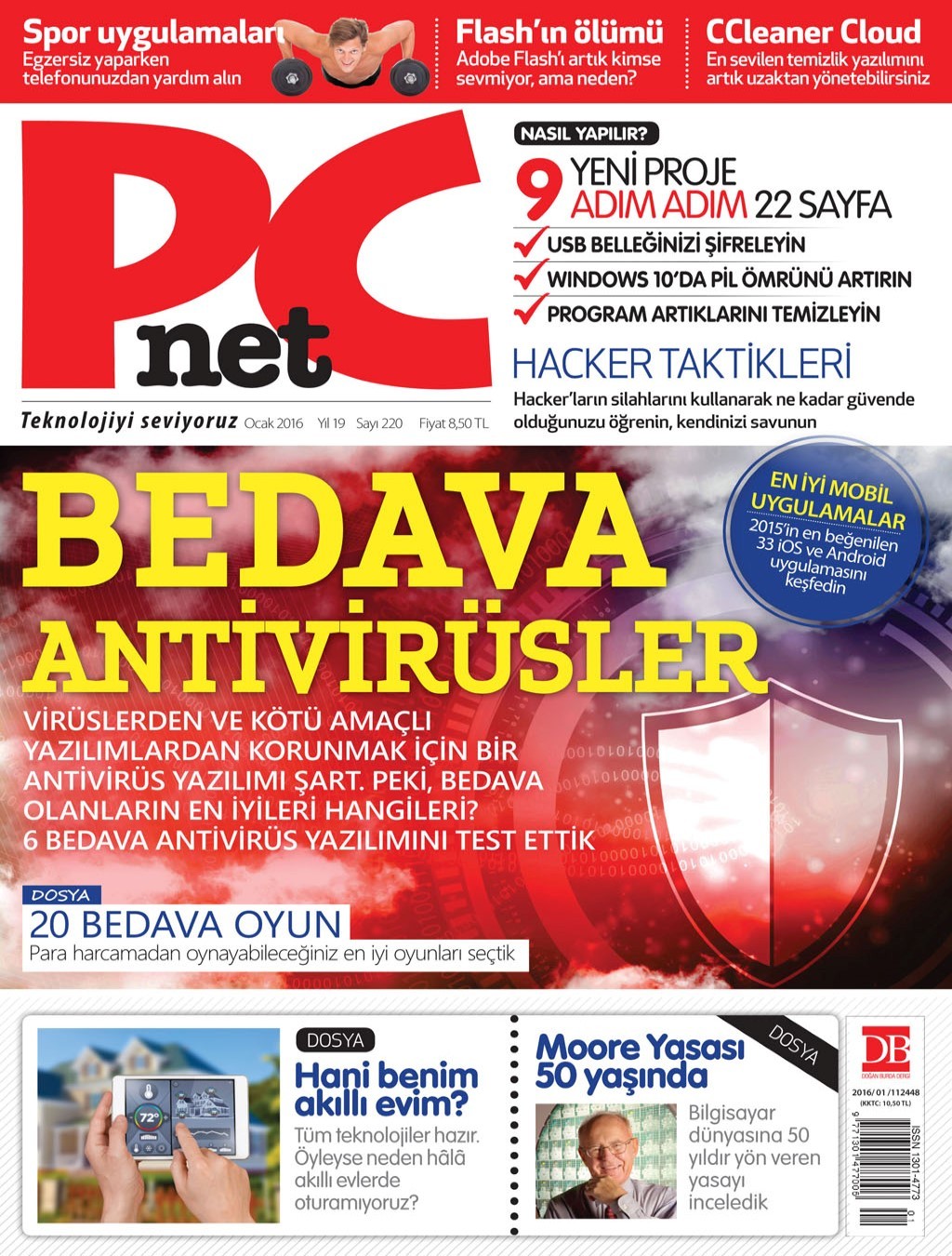 PCNet Ocak 2016 PDF Dergi indir