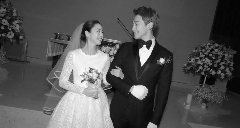 Oyuncu Kim Tae-Hee ve Oyuncu-Şarkıcı Rain Evlendi