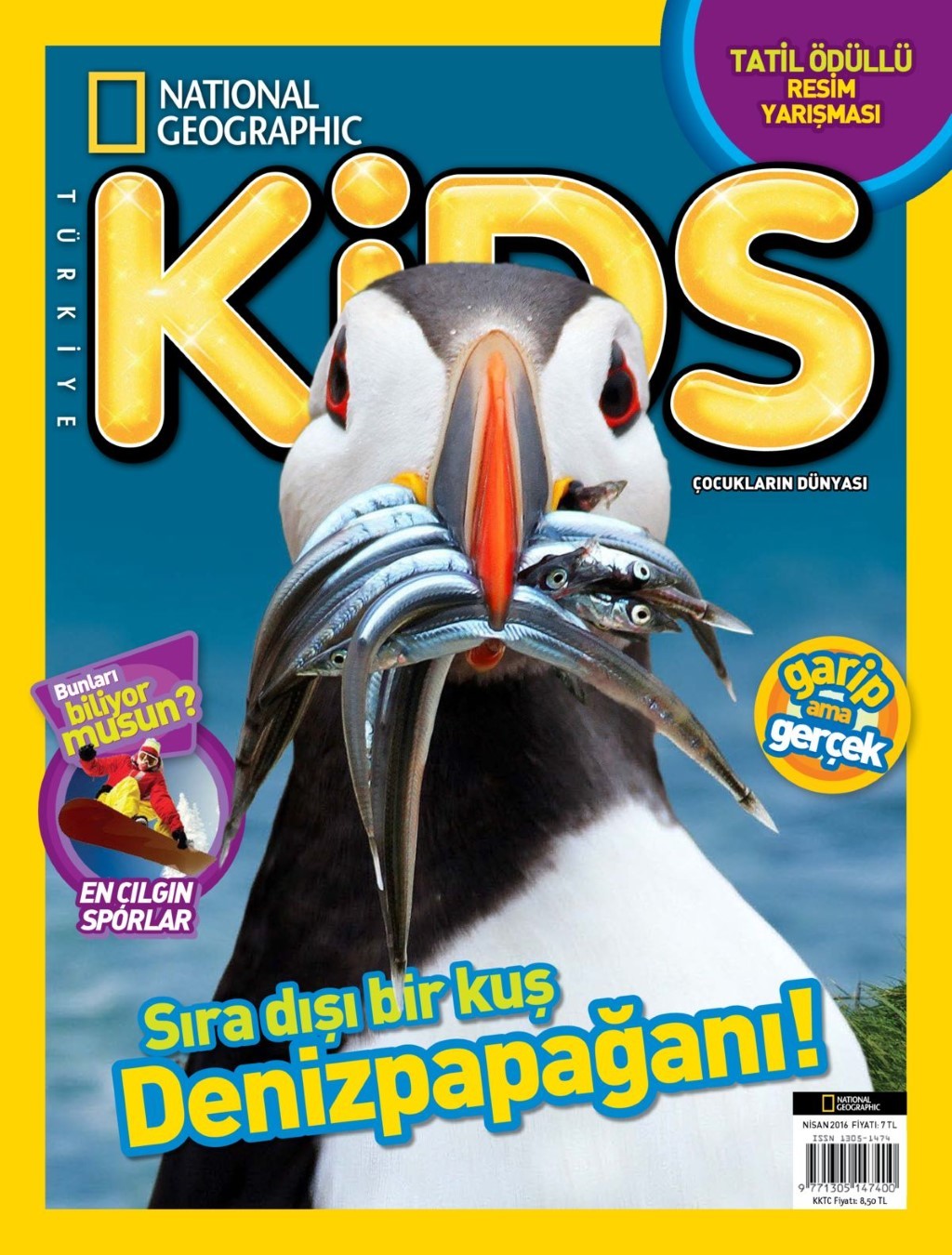 National Geographic Kids Nisan 2016 PDF Dergi indir