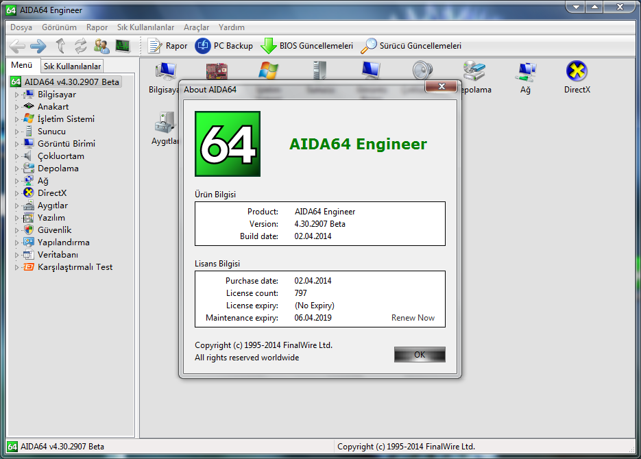AIDA64 Extreme & Engineer 7.60.7300 Stable Portable - Portable ...