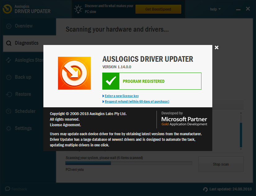 Auslogics Driver Updater 1.14.0.0 | Katılımsız