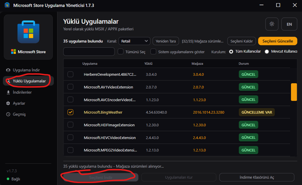 Microsoft Store Appx Downloader - Page 3 - Katılımsız - Unattended - TNC-TR