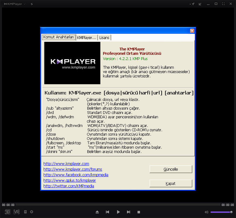 The KMPlayer 4.2.2.1 Final | Katılımsız