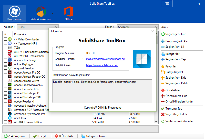SolidShare ToolBox 0.9.6.1