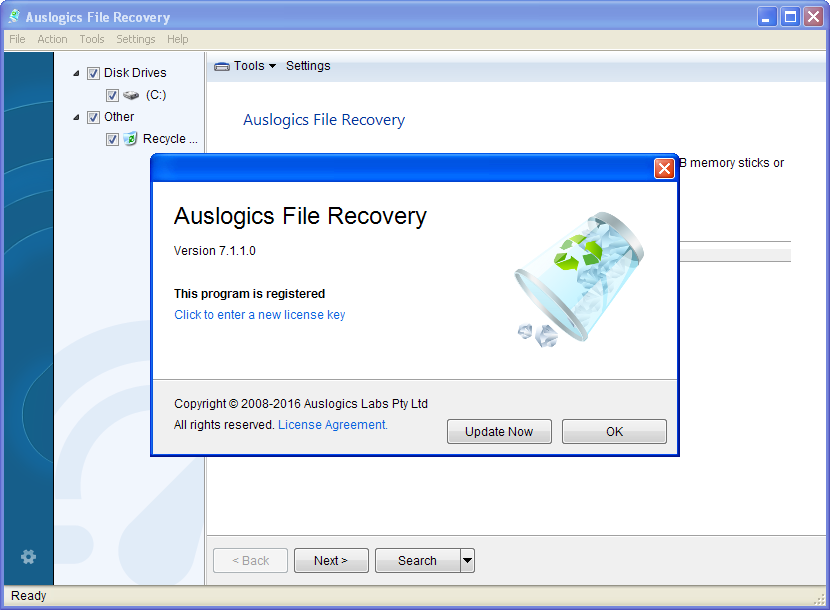 Auslogics File Recovery 7.1.3.0 | Katılımsız