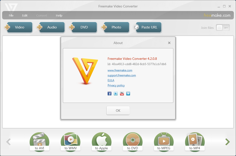 Freemake Video Converter 4.1.13.158 | Katılımsız