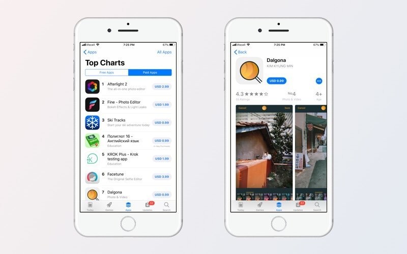 App Store'da ücretli uygulamalar