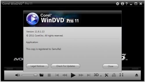 Corel WinDVD Pro 11.6.1.13 | Full Programlar