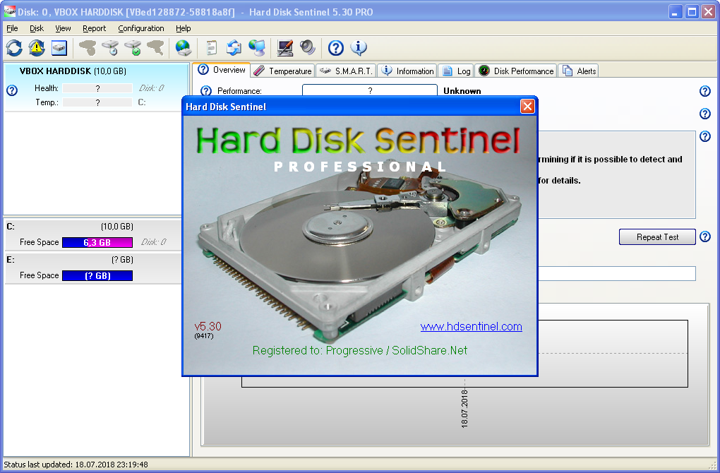 Hard Disk Sentinel Pro 5.40 | Katılımsız