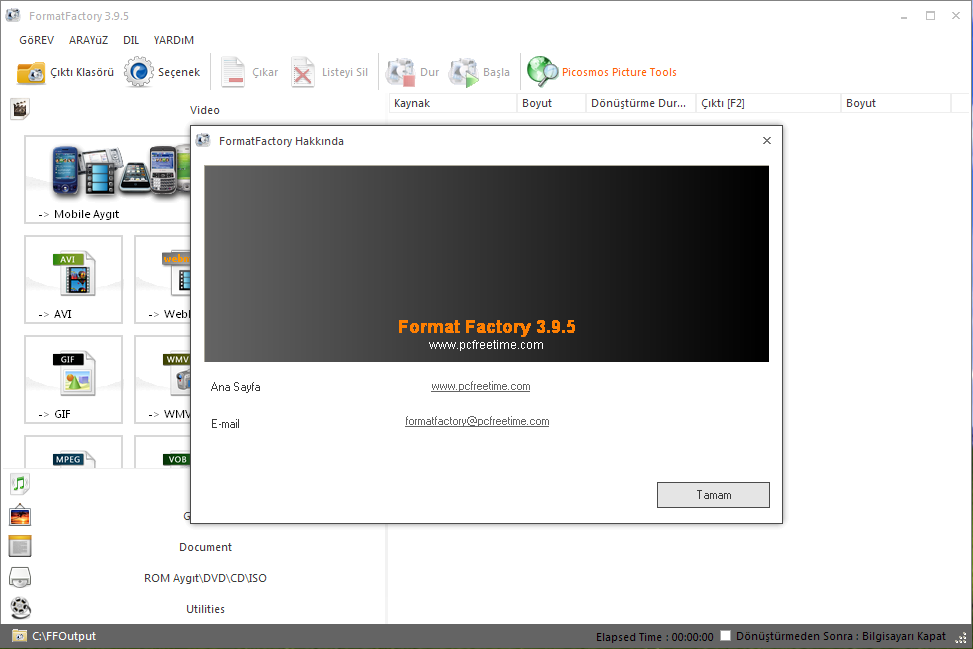 FormatFactory 3.9.5.1 Final | Katılımsız