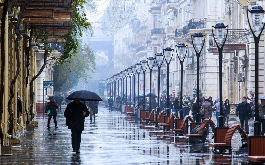 Bakı və Abşeronda yağıntı normadan dəfələrlə çox olub, bəzi rayonlara qar yağıb – FAKTİKİ HAVA