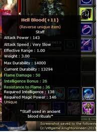 +11 hell blood