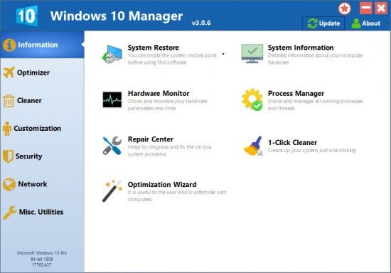 Yamicsoft Windows 10 Manager 3.7.9 | FULL