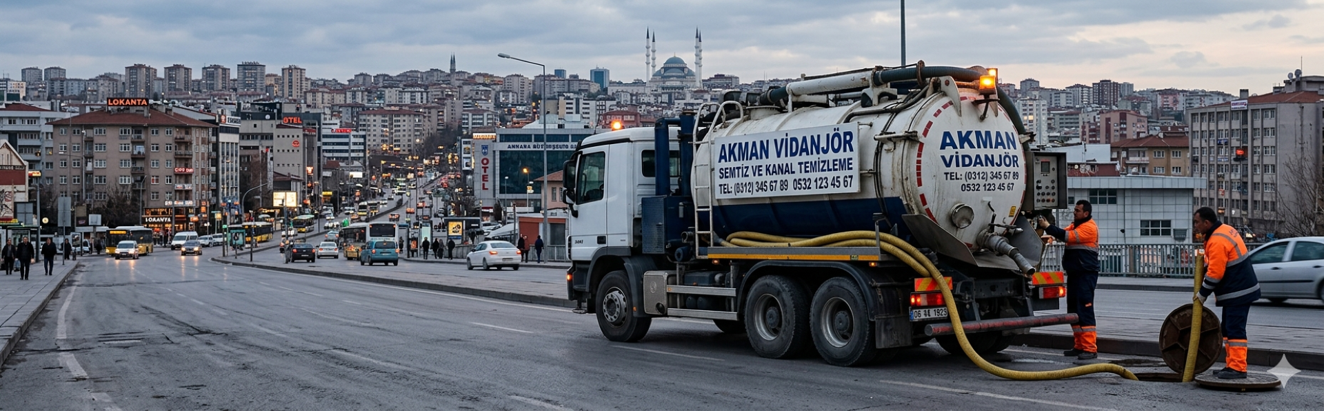 Akman Kanalizasyon Vidanjor Hizmeti