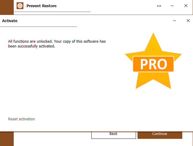 instal the last version for windows Prevent Restore Professional 2023.18