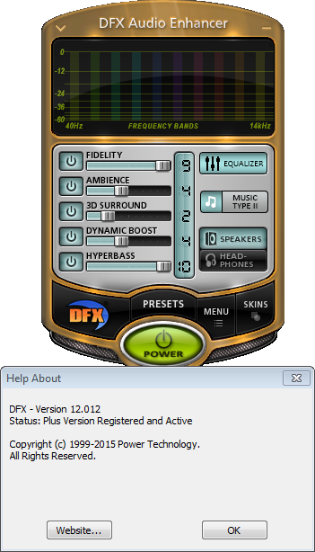 DFX Audio Enhancer 12.012 | Katılımsız
