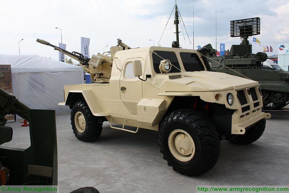 Конверсия военного производства. ЗУ-23-2 Самум. Модуль Самум. Falcon AA vehicle.