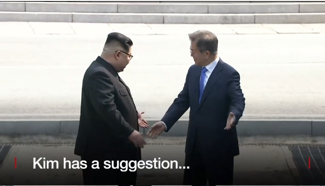 Güney Kore ile Kuzey Kore'nin Kim Jong-un 'yeni tarihi' sözü verdi 4a4X10