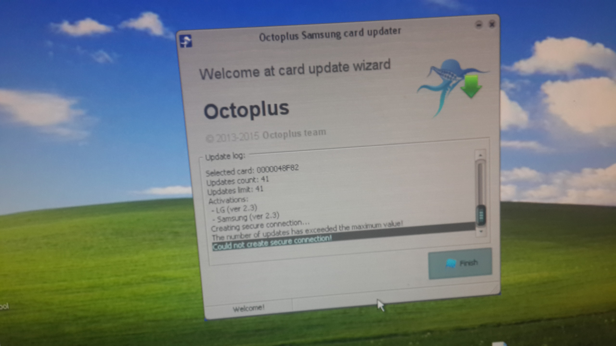 octoplus lg card updater