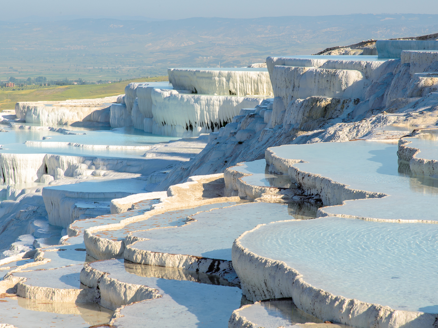 Pamukkale Travertenleri Termal Havuzlar